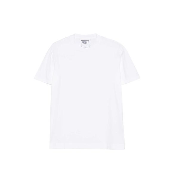 Fedeli White T-Shirts & Vests - T-Shirts Men